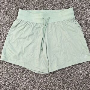 The North Face Women’s Athletic Shorts Mint Green